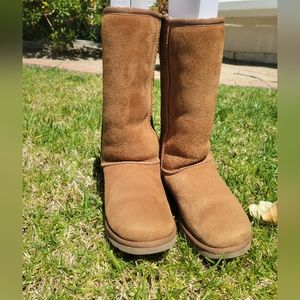 Authentic Ugg Classic Tall Boots - Size 8